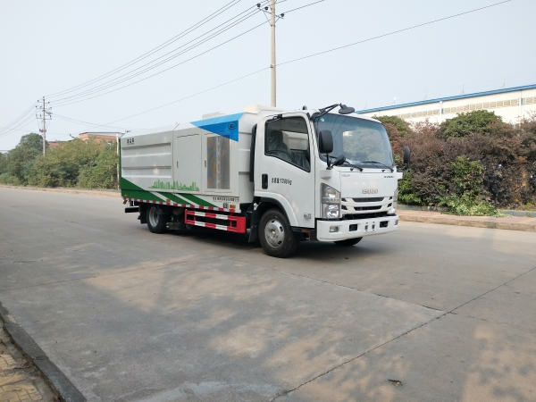 神綠通牌SLV5070TXCQ型吸塵車（中型車）