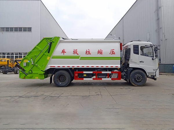 東風(fēng)天錦14方壓縮垃圾車(chē)