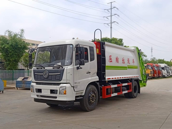 東風(fēng)天錦14方壓縮垃圾車(chē)