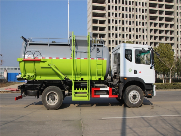 國(guó)六東風(fēng)D9 8方餐廚垃圾車(chē)