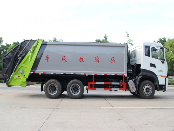 東風(fēng)天龍20方壓縮垃圾車(chē)